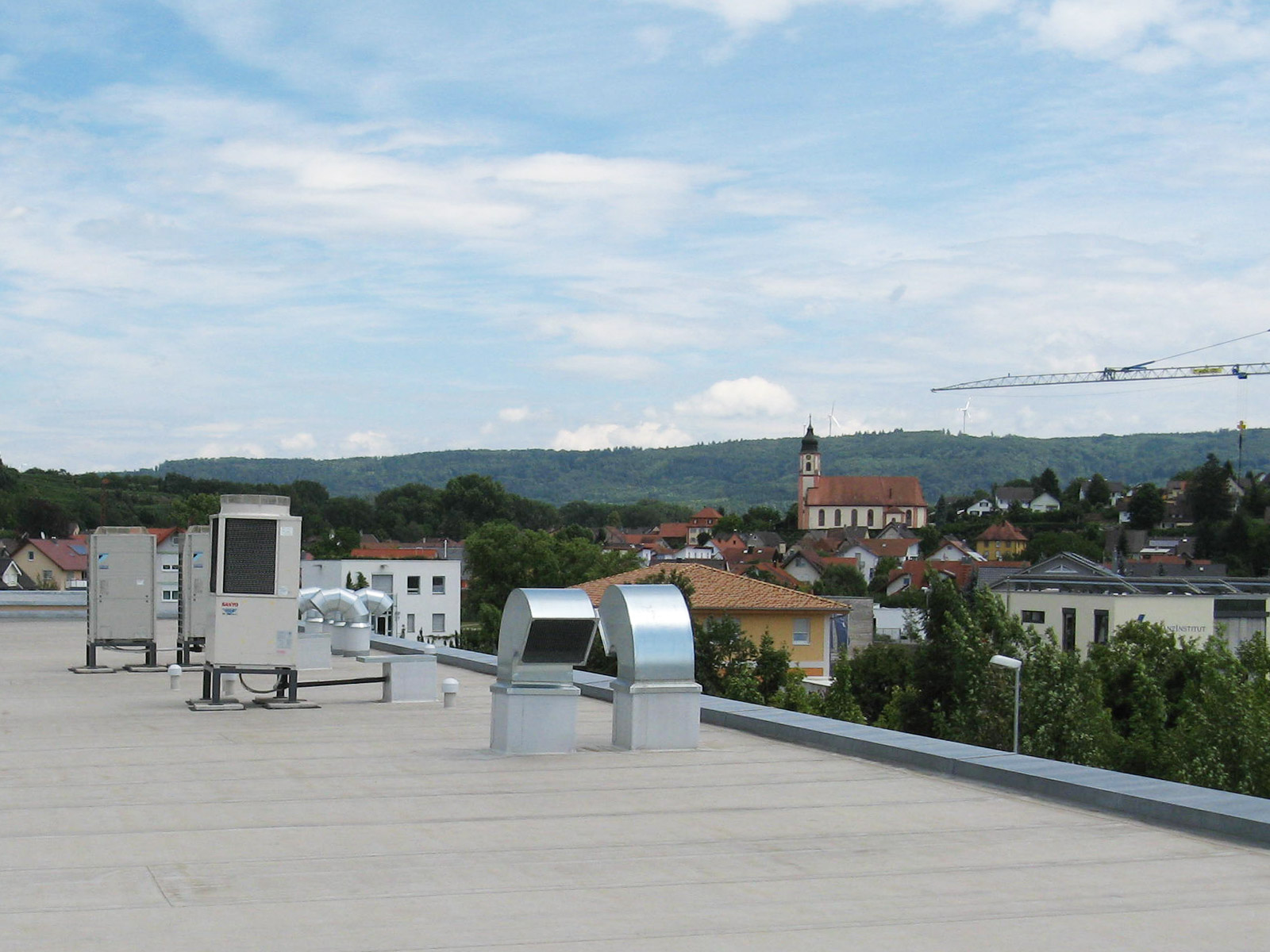 Kühlungsanlage von Maik Werner - Kälte und Klimatechnik auf dem Dach von TEDi